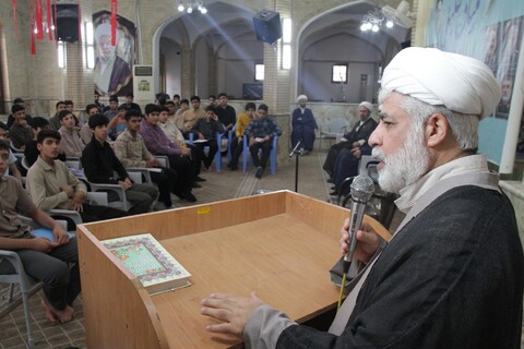 تصاویر/ دوره میثاق طلبگی طلاب حوزه علمیه استان بوشهر