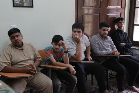 تصاویر/ دوره میثاق طلبگی طلاب حوزه علمیه استان بوشهر