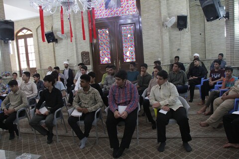 تصاویر/ دوره میثاق طلبگی طلاب حوزه علمیه استان بوشهر