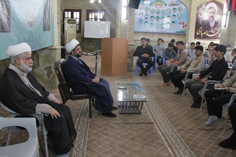 تصاویر/ دوره میثاق طلبگی طلاب حوزه علمیه استان بوشهر