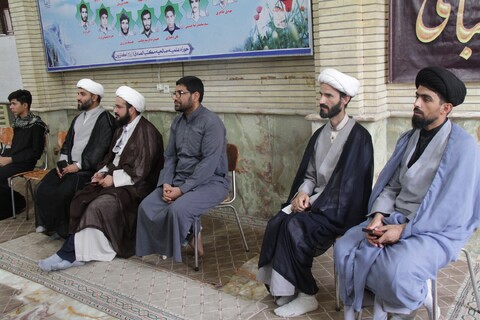 تصاویر/ دوره میثاق طلبگی طلاب حوزه علمیه استان بوشهر