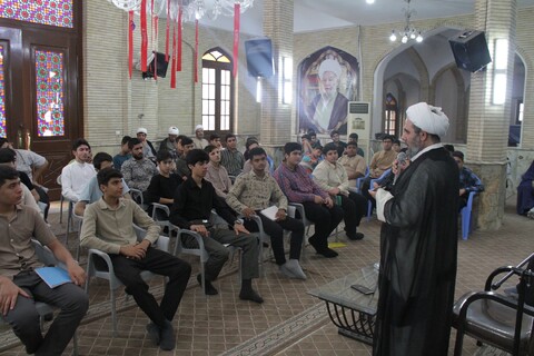 تصاویر/ دوره میثاق طلبگی طلاب حوزه علمیه استان بوشهر