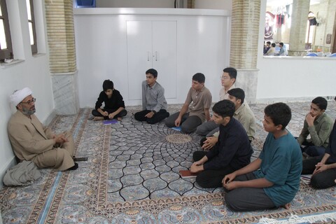 تصاویر/ دوره میثاق طلبگی طلاب حوزه علمیه استان بوشهر