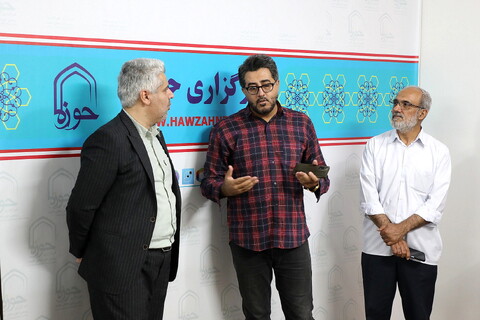 تصاویر/ بازدید رئیس جهاد دانشگاهی قم از خبرگزاری حوزه