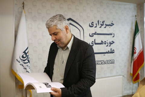 تصاویر/ بازدید رئیس جهاد دانشگاهی قم از خبرگزاری حوزه