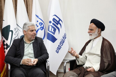 تصاویر/ بازدید رئیس جهاد دانشگاهی قم از خبرگزاری حوزه