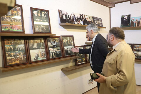 تصاویر/ بازدید رئیس جهاد دانشگاهی قم از خبرگزاری حوزه