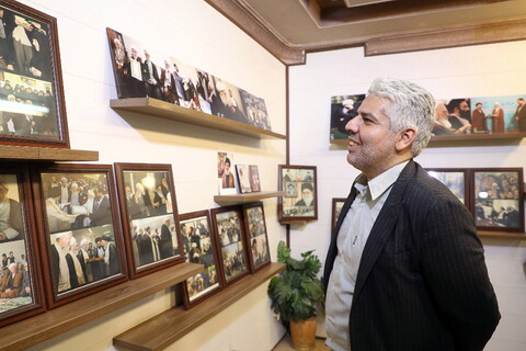 تصاویر/ بازدید رئیس جهاد دانشگاهی قم از خبرگزاری حوزه