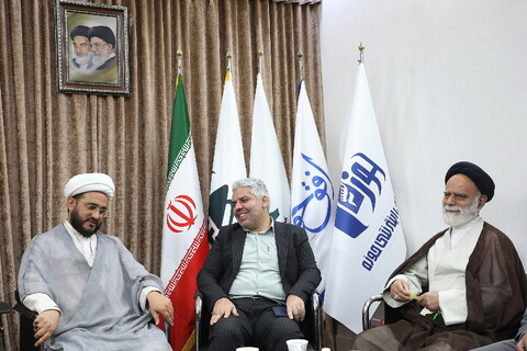 تصاویر/ بازدید رئیس جهاد دانشگاهی قم از خبرگزاری حوزه