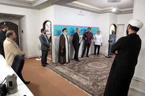 تصاویر/ بازدید رئیس جهاد دانشگاهی قم از خبرگزاری حوزه