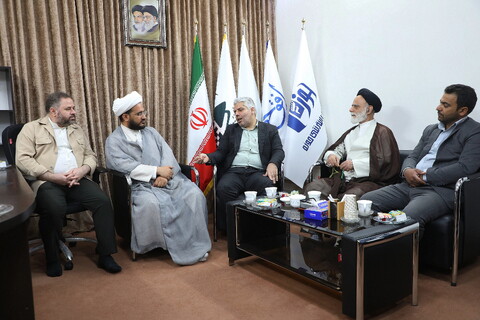 تصاویر/ بازدید رئیس جهاد دانشگاهی قم از خبرگزاری حوزه