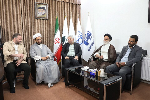 تصاویر/ بازدید رئیس جهاد دانشگاهی قم از خبرگزاری حوزه