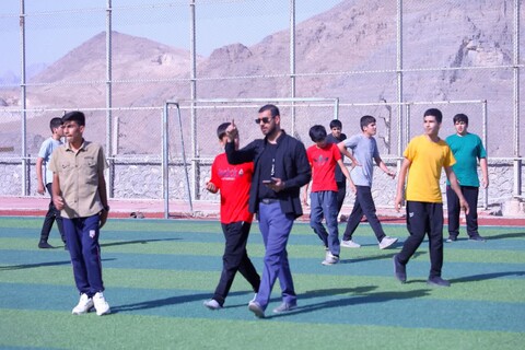 ورزش طلاب جدیدالورود دوره میثاق طلبگی ١۴٠۴ حوزه علمیه استان یزد