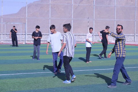 ورزش طلاب جدیدالورود دوره میثاق طلبگی ١۴٠۴ حوزه علمیه استان یزد