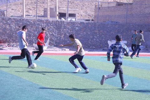 ورزش طلاب جدیدالورود دوره میثاق طلبگی ١۴٠۴ حوزه علمیه استان یزد