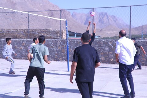 ورزش طلاب جدیدالورود دوره میثاق طلبگی ١۴٠۴ حوزه علمیه استان یزد