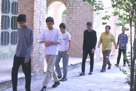 ورزش طلاب جدیدالورود دوره میثاق طلبگی ١۴٠۴ حوزه علمیه استان یزد