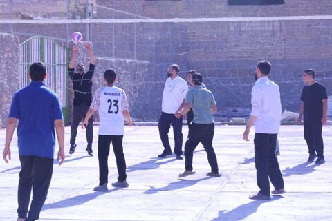 ورزش طلاب جدیدالورود دوره میثاق طلبگی ١۴٠۴ حوزه علمیه استان یزد