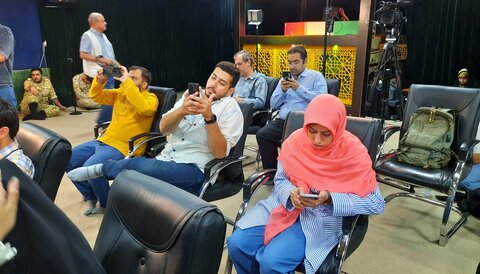 تصاویر/ نشست خبری برنامه تلویزیونی ملازمان حرم