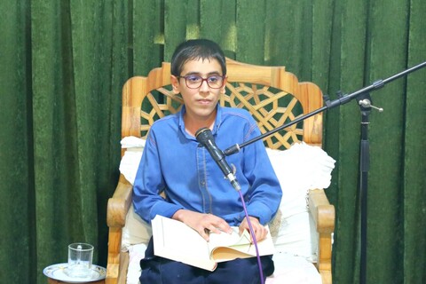 برگزاری درس اخلاق در دوره میثاق طلبگی حوزه علمیه استان یزد