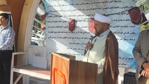 تصاویر/ گل افشانی مزار شهدای جیرفت به مناسبت هفته دولت