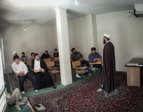 تصاویر/بخشی از روز دوم دوره میثاق طلبگی حوزه علمیه استان همدان