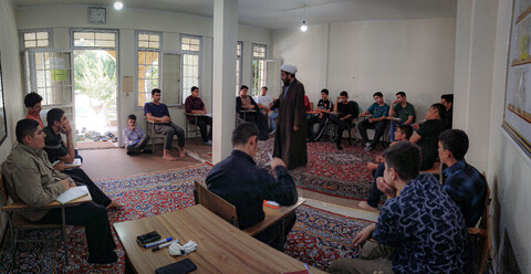 تصاویر/بخشی از روز دوم دوره میثاق طلبگی حوزه علمیه استان همدان