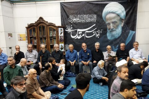 تصاویر/ مراسم ترحیم حجت الاسلام والمسلمین ابوالقاسم مقدس خیابانی، تولیت مدرسه علمیه خاتم الاوصیا(ع)