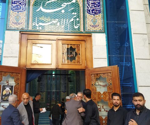 تصاویر/ مراسم ترحیم حجت الاسلام والمسلمین ابوالقاسم مقدس خیابانی، تولیت مدرسه علمیه خاتم الاوصیا(ع)