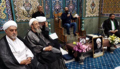 تصاویر/ مراسم ترحیم حجت الاسلام والمسلمین ابوالقاسم مقدس خیابانی، تولیت مدرسه علمیه خاتم الاوصیا(ع)