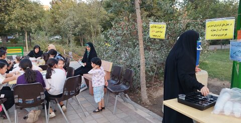 حوزه/ترویج اصلاح الگوی مصرف با زبان هنر و ورزش به ابتکار مدرسه امام صادق(ع) تهران