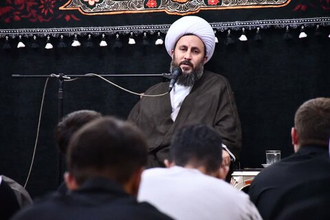 تصاویر/ درس اخلاق مدرسه علمیه امام خمینی رحمت الله علیه خوی