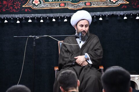 تصاویر/ درس اخلاق مدرسه علمیه امام خمینی رحمت الله علیه خوی