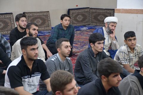 تصاویر/ درس اخلاق مدرسه علمیه امام خمینی رحمت الله علیه خوی