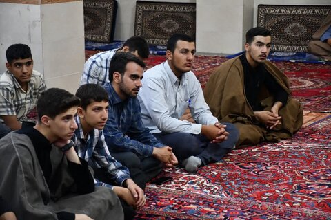 تصاویر/ درس اخلاق مدرسه علمیه امام خمینی رحمت الله علیه خوی