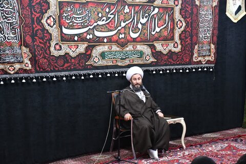 تصاویر/ درس اخلاق مدرسه علمیه امام خمینی رحمت الله علیه خوی