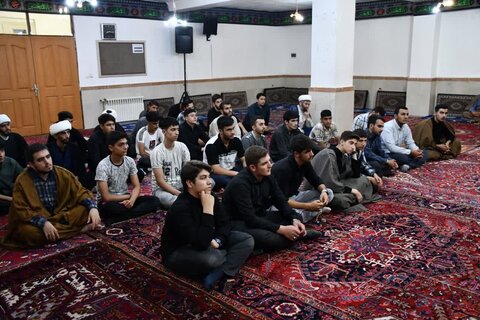 تصاویر/ درس اخلاق مدرسه علمیه امام خمینی رحمت الله علیه خوی