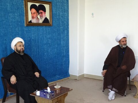 تصاویر/ نشست روحانیون شهرستان چهاربرج