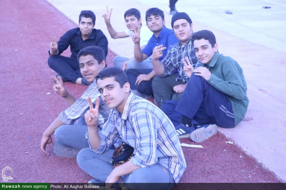 تصاویر/ ورزش طلاب در دوره میثاق طلبگی حوزه علمیه استان یزد