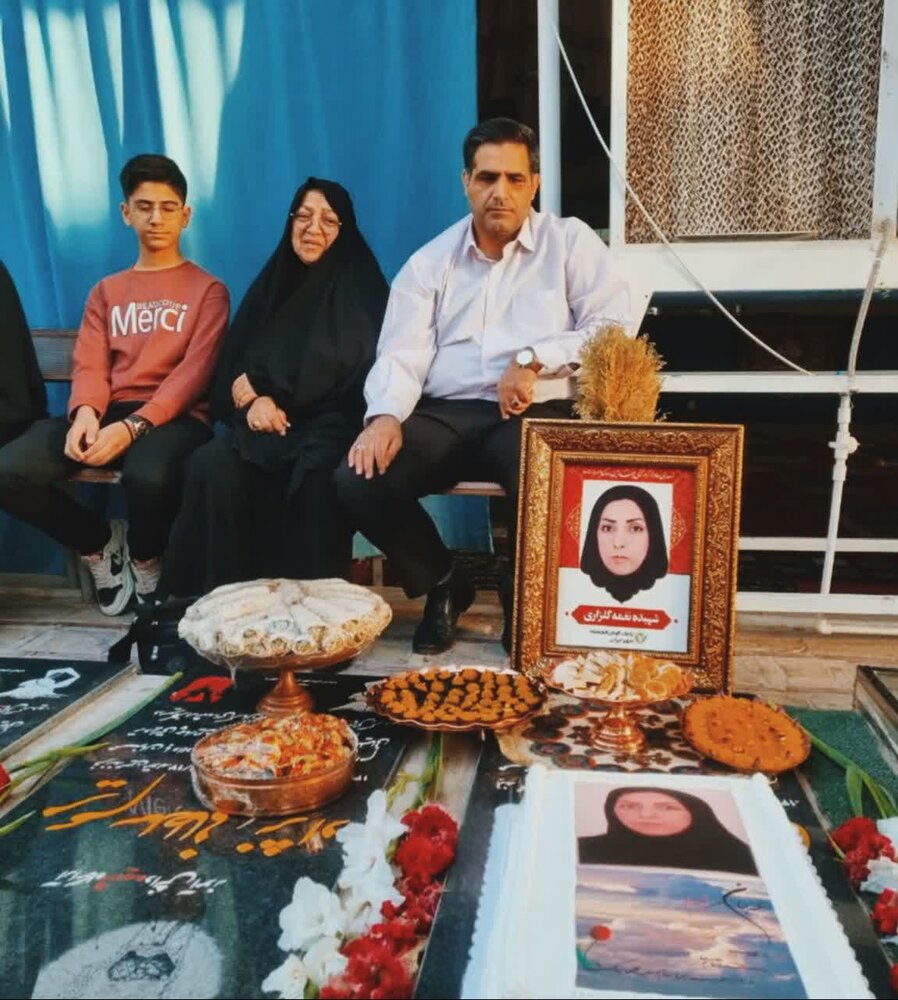 یادداشت / شهیده گلزاری، بانوی ولایتمدار که گلزار شهدا را منزل ابدی خود برگزید