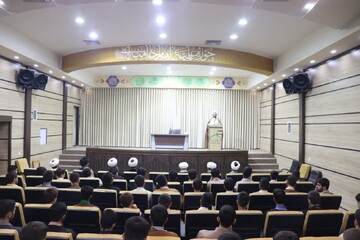 تصاویر/ آیین افتتاحیه سالتحصیلی مدرسه علمیه امام خامنه‌ای ارومیه