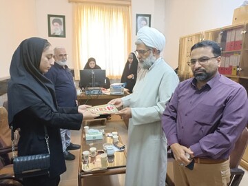 تقدیر از فرزند شهید محمود زینی‌وند