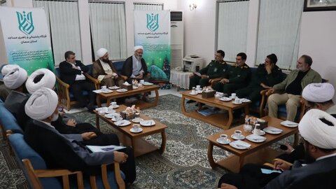 تصاویر/ جلسه قرارگاه پشتیبانی و راهبری مساجد استان‌ سمنان