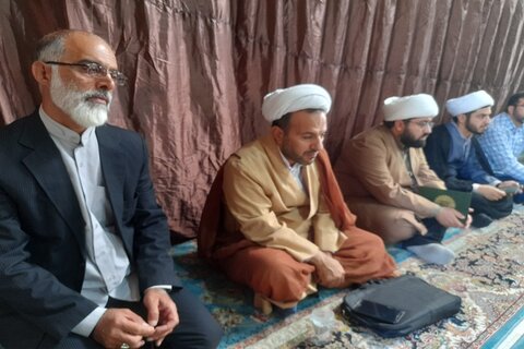 تصاویر/ آیین گرامیداشت هفتمین روز درگذشت طلبه  فاضل و جهادی کرمانشاهی