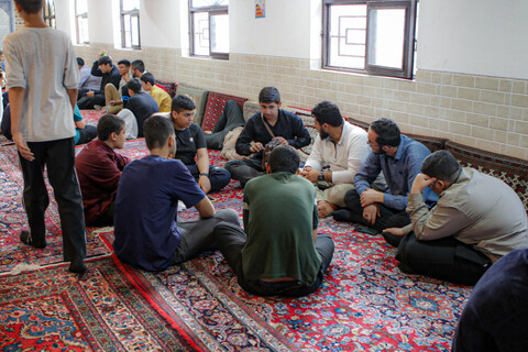 تصاویر/اردوی روز سوم دوره میثاق طلبگی حوزه علمیه استان همدان