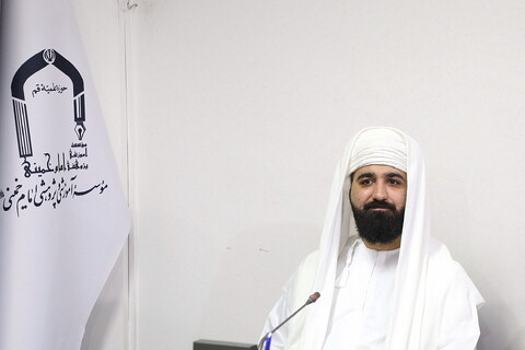 تصاویر/ دیدار امام جمعه شهر صحار عمان با آیت الله رجبی