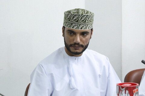 تصاویر/ دیدار امام جمعه شهر صحار عمان با آیت الله رجبی