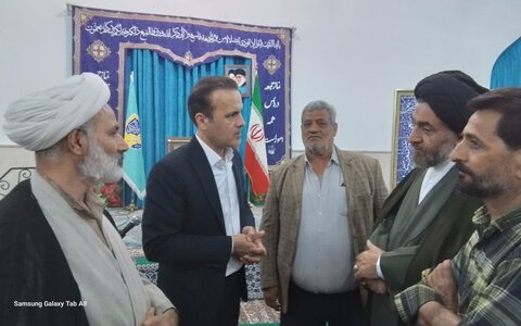 تصاویر/ نخستین اجتماع ارکان مساجد شهر نوش آباد