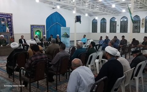 تصاویر/ نخستین اجتماع ارکان مساجد شهر نوش آباد