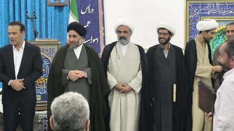 تصاویر/ نخستین اجتماع ارکان مساجد شهر نوش آباد